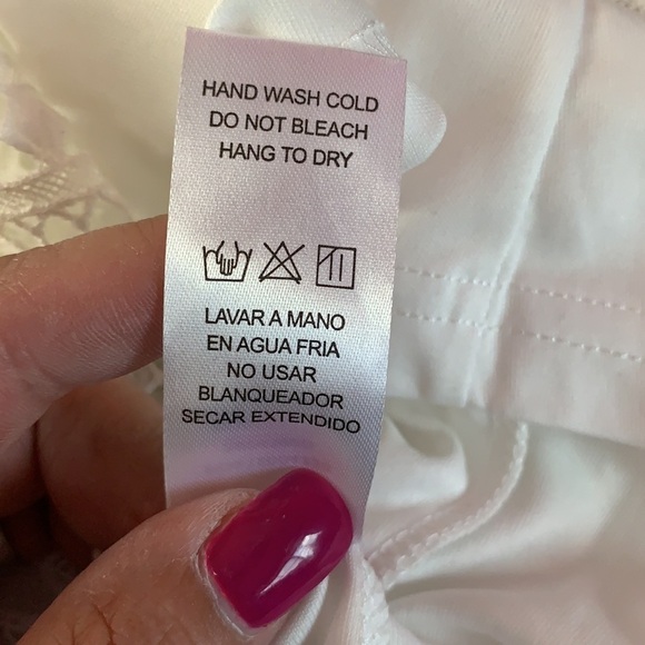 Doe & Rae Crochet Knit Peplum Hem Dress NWT - Picture 10 of 11